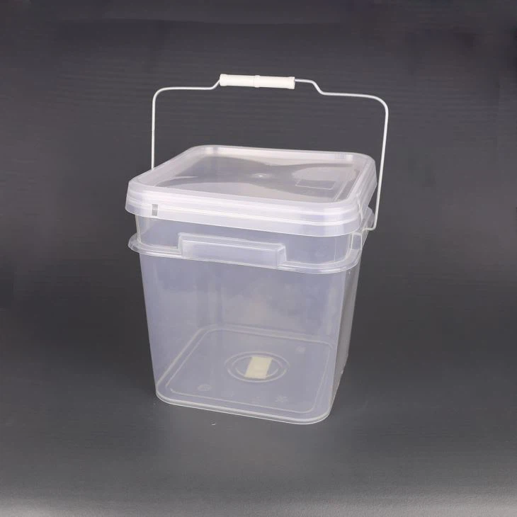 10L Plastic Square Bucket